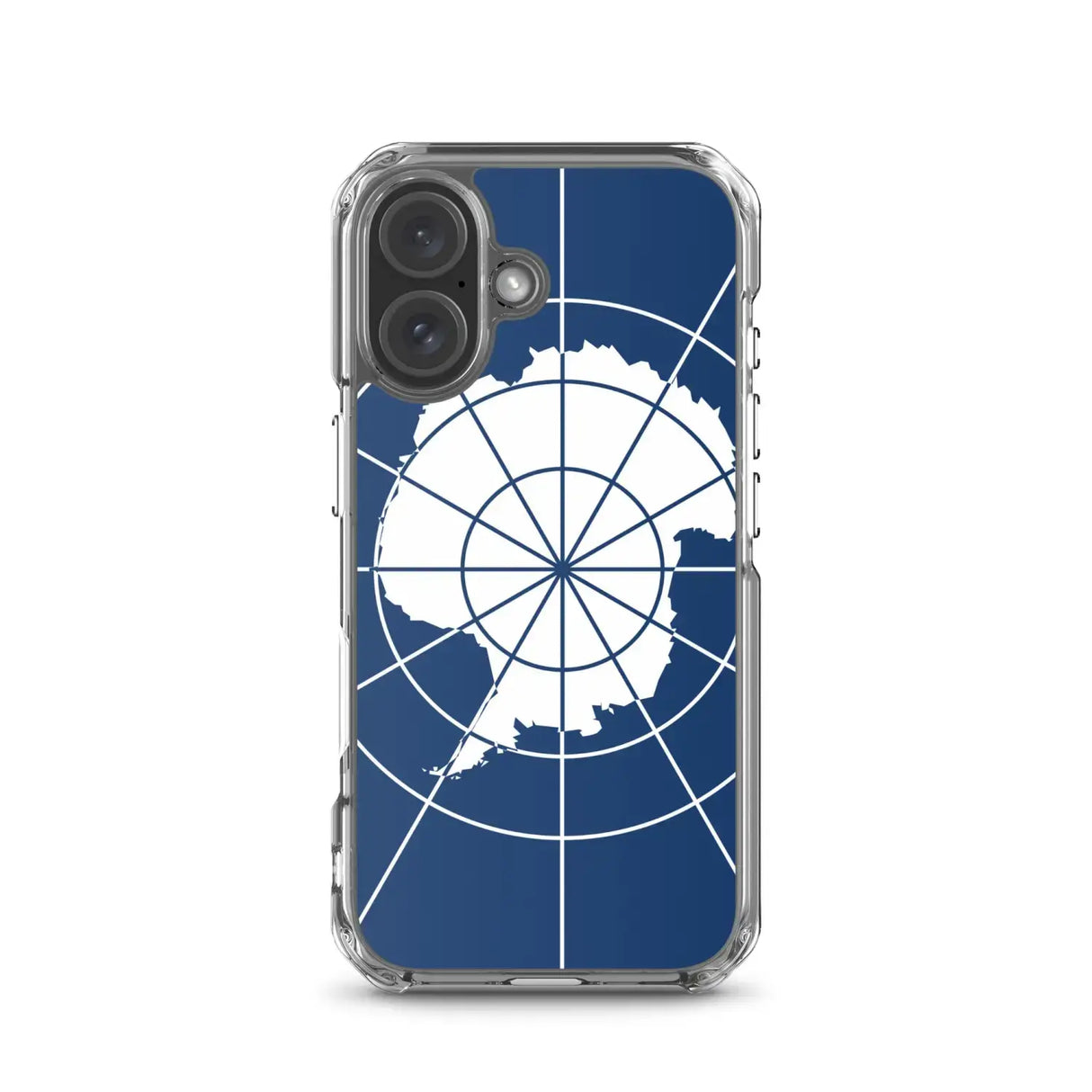 Coque iphone drapeau antarctique officiel souple antichoc