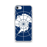 Coque iphone drapeau antarctique officiel souple antichoc