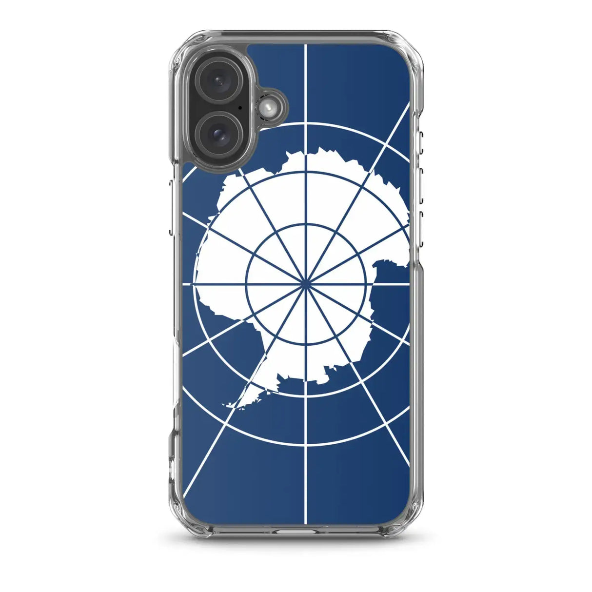 Coque iphone drapeau antarctique officiel souple antichoc
