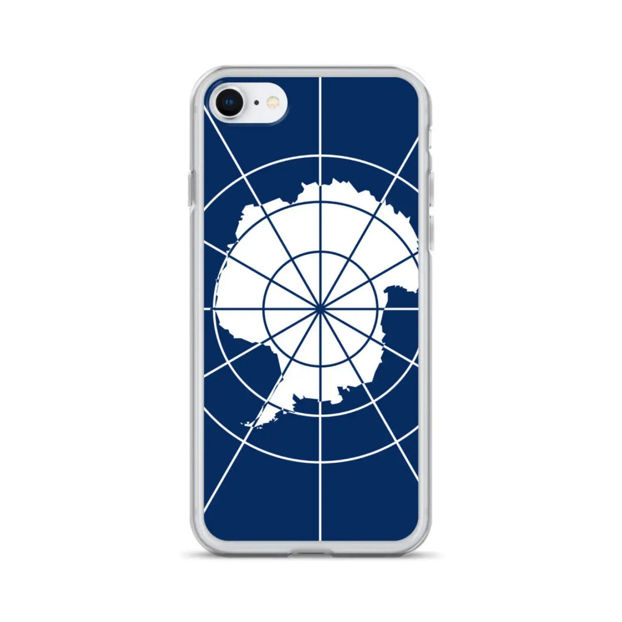 Coque iphone drapeau antarctique officiel souple antichoc