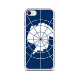 Coque iphone drapeau antarctique officiel souple antichoc