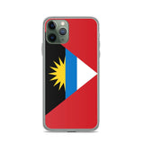 Coque iphone drapeau antigua-et-barbuda souple antichoc