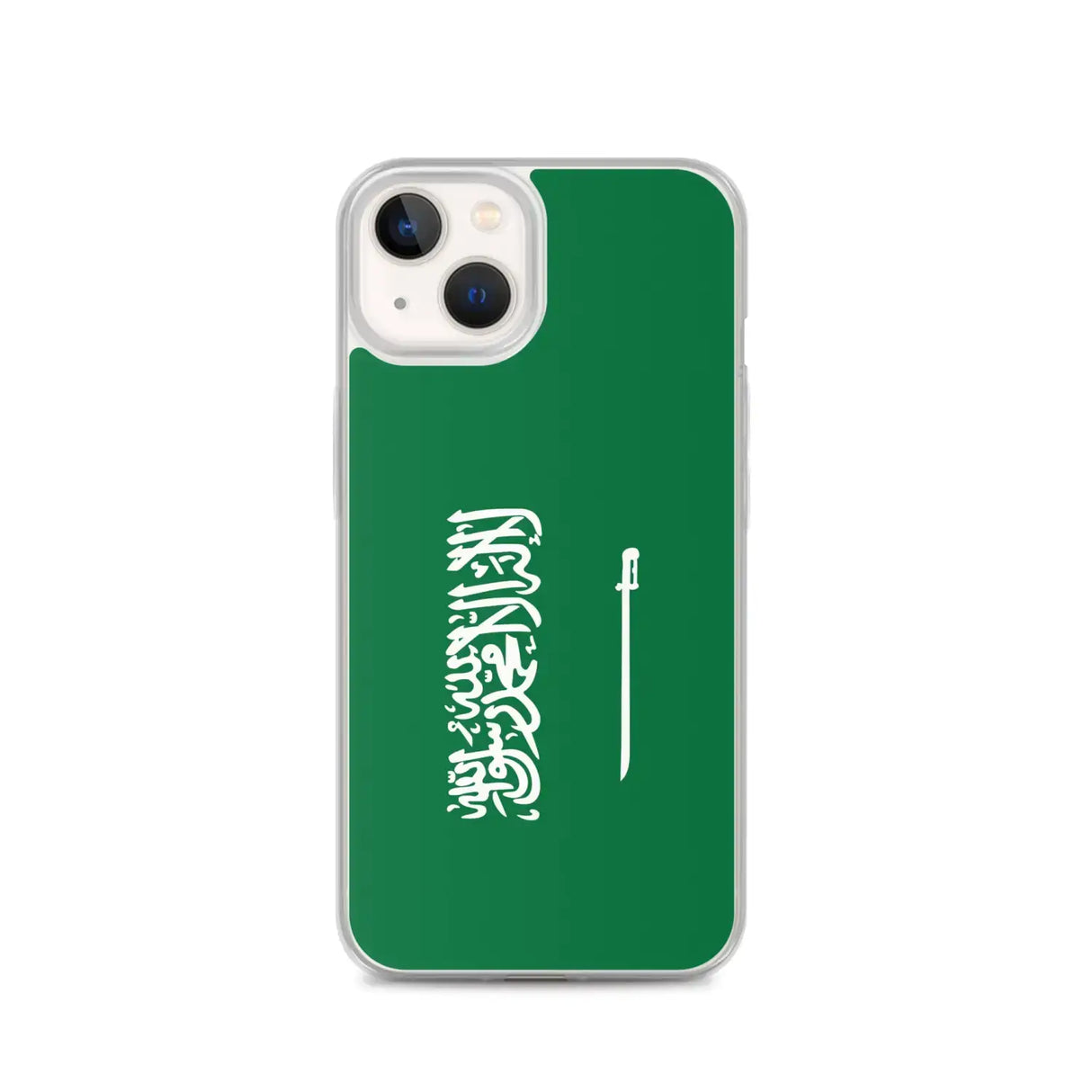 Coque iphone drapeau arabie saoudite souple antichoc