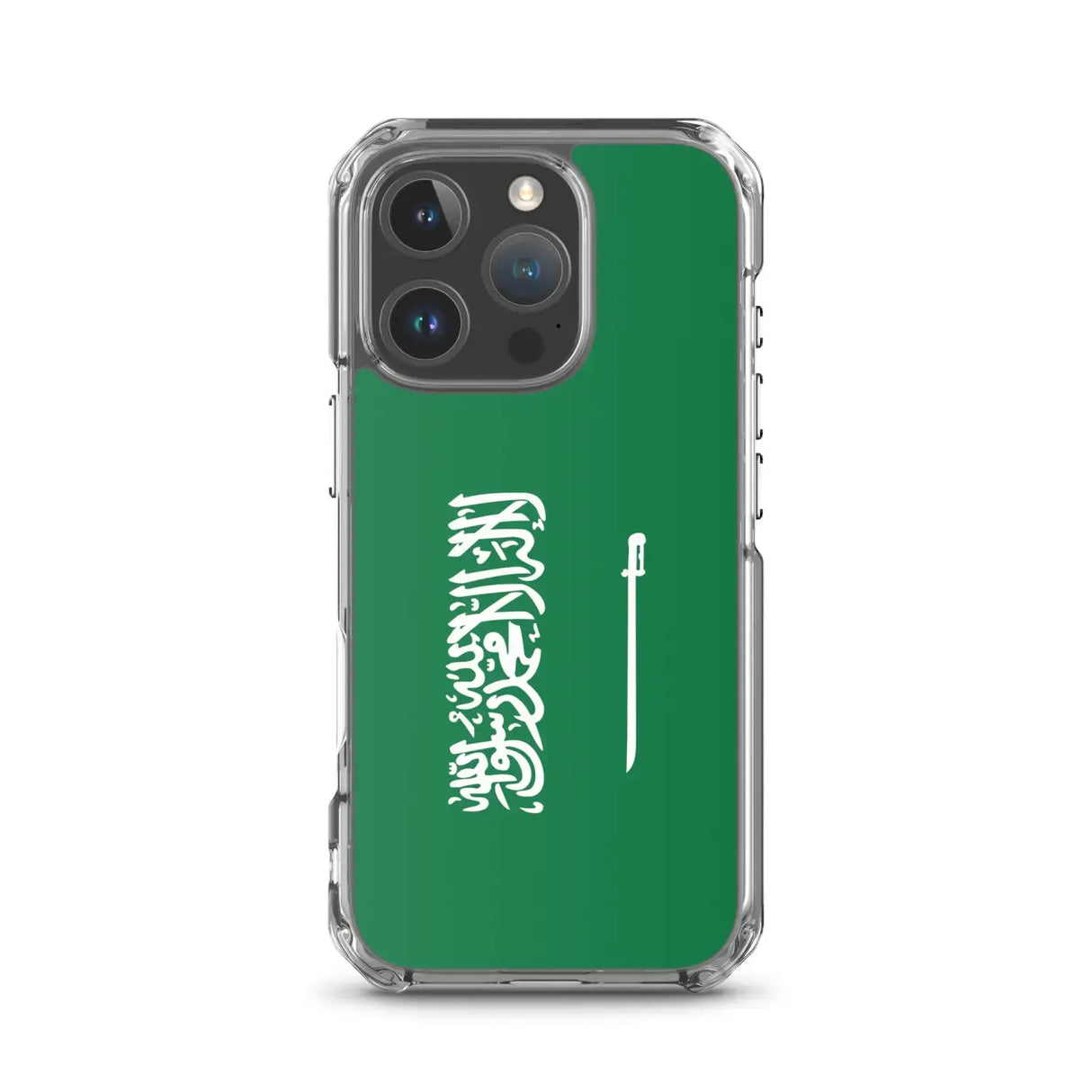 Coque iphone drapeau arabie saoudite souple antichoc