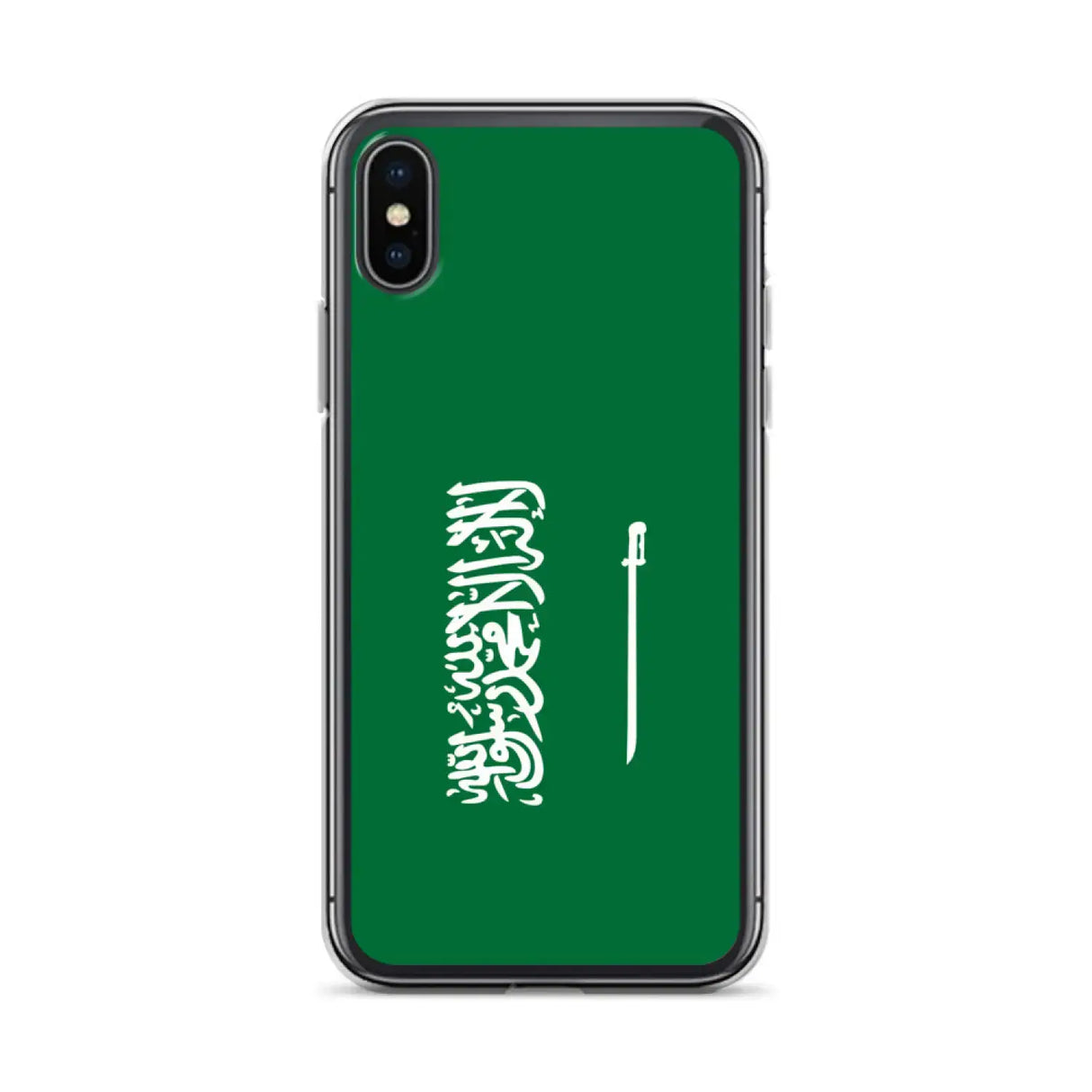 Coque iphone drapeau arabie saoudite souple antichoc