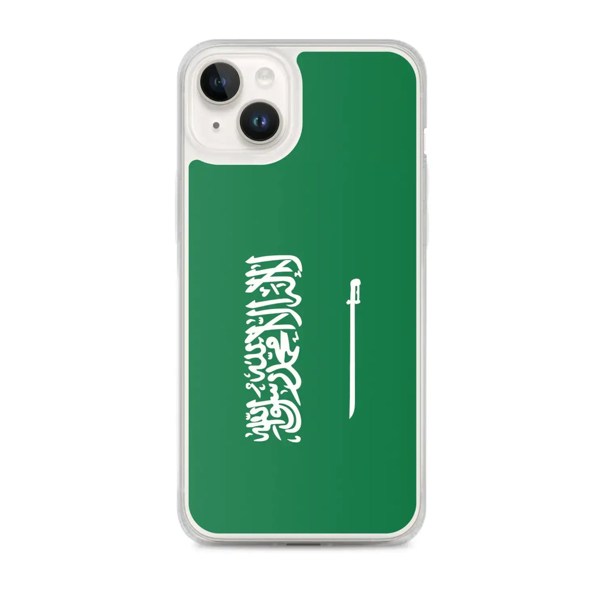 Coque iphone drapeau arabie saoudite souple antichoc