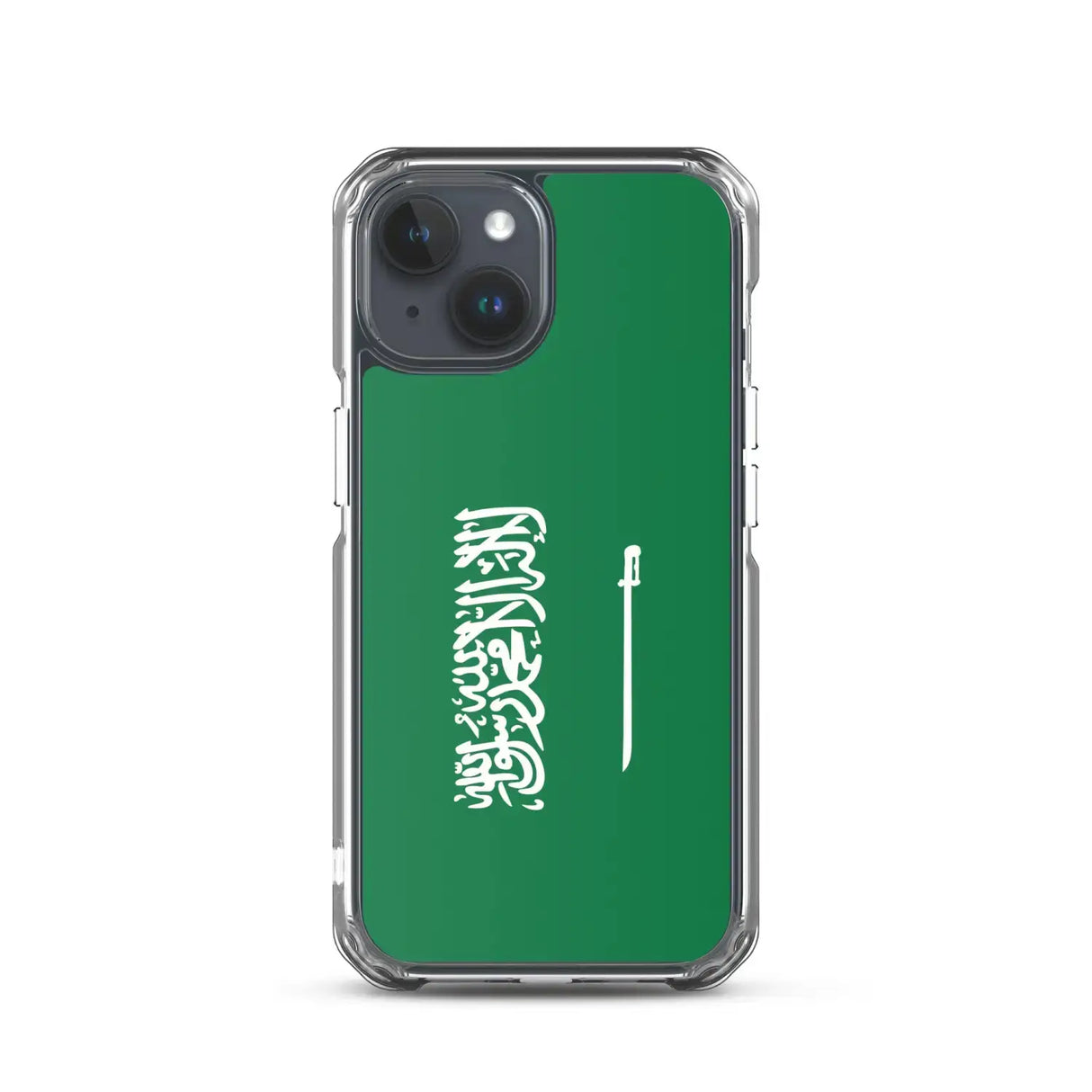 Coque iphone drapeau arabie saoudite souple antichoc