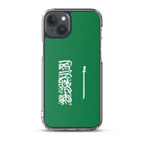 Coque iphone drapeau arabie saoudite souple antichoc