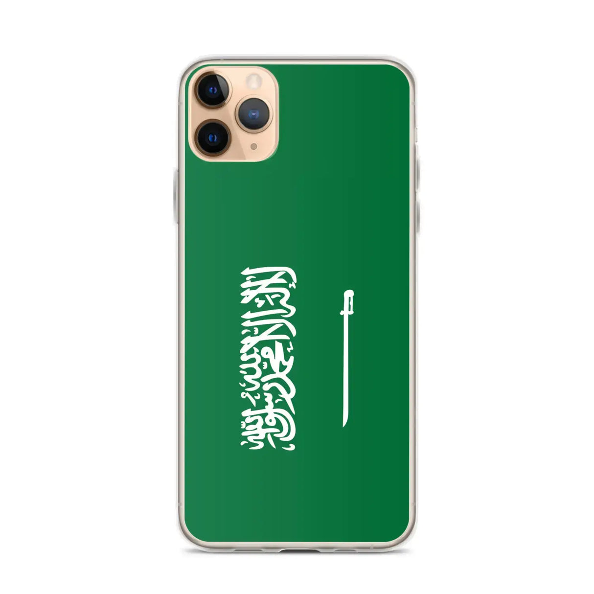 Coque iphone drapeau arabie saoudite souple antichoc