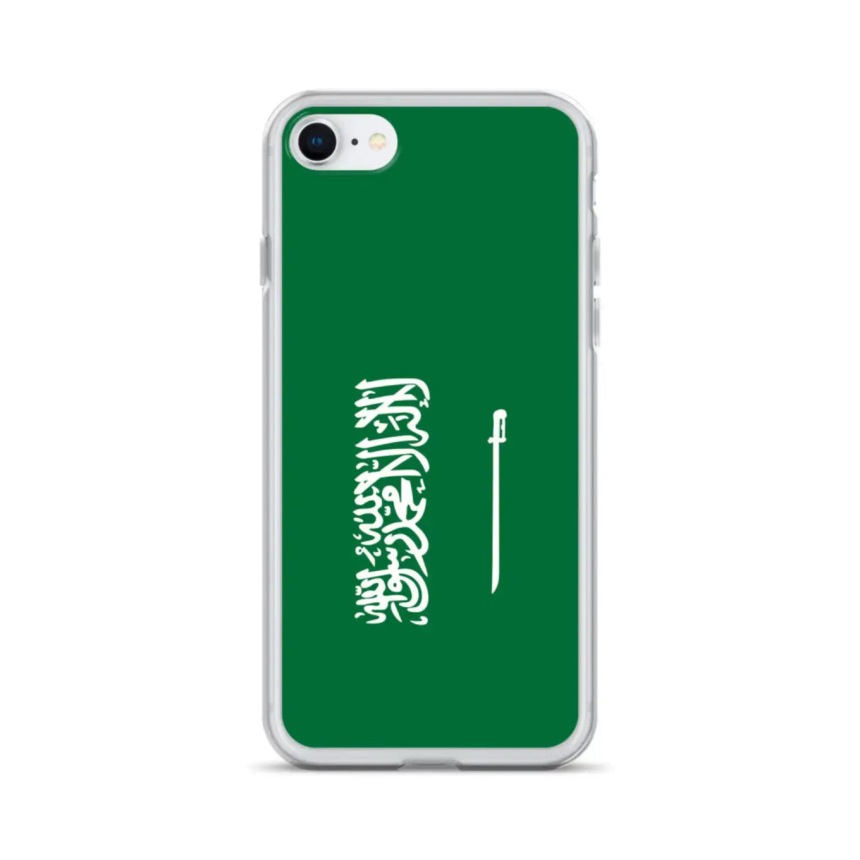 Coque iphone drapeau arabie saoudite souple antichoc