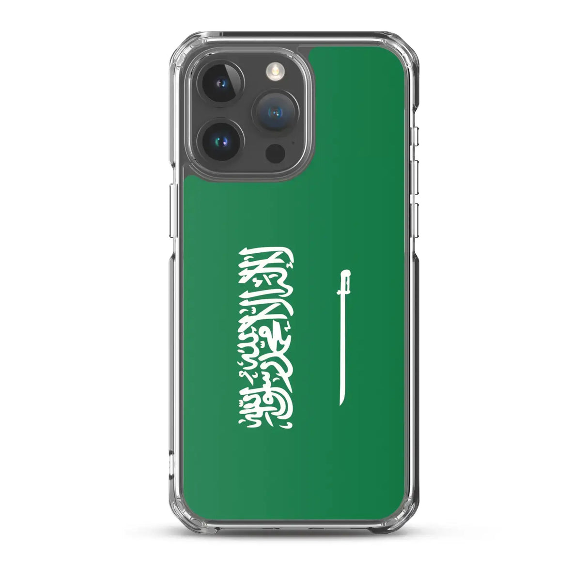 Coque iphone drapeau arabie saoudite souple antichoc