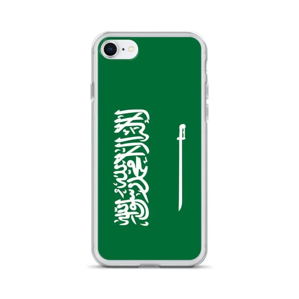 Coque iphone drapeau arabie saoudite souple antichoc