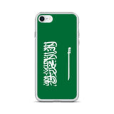Coque iphone drapeau arabie saoudite souple antichoc