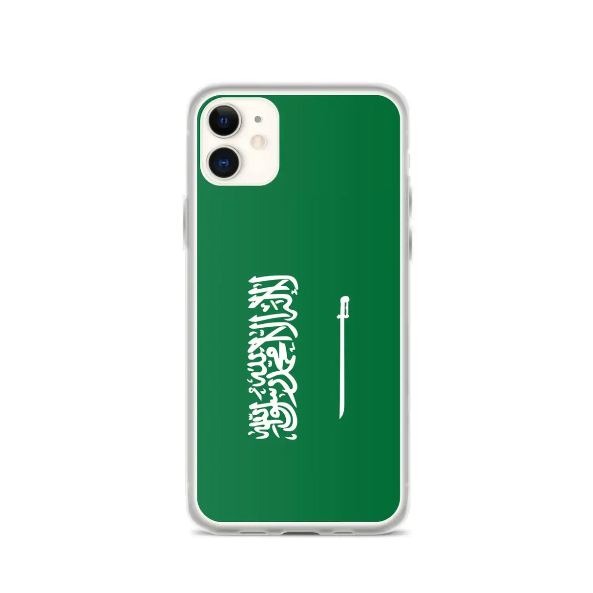 Coque iphone drapeau arabie saoudite souple antichoc