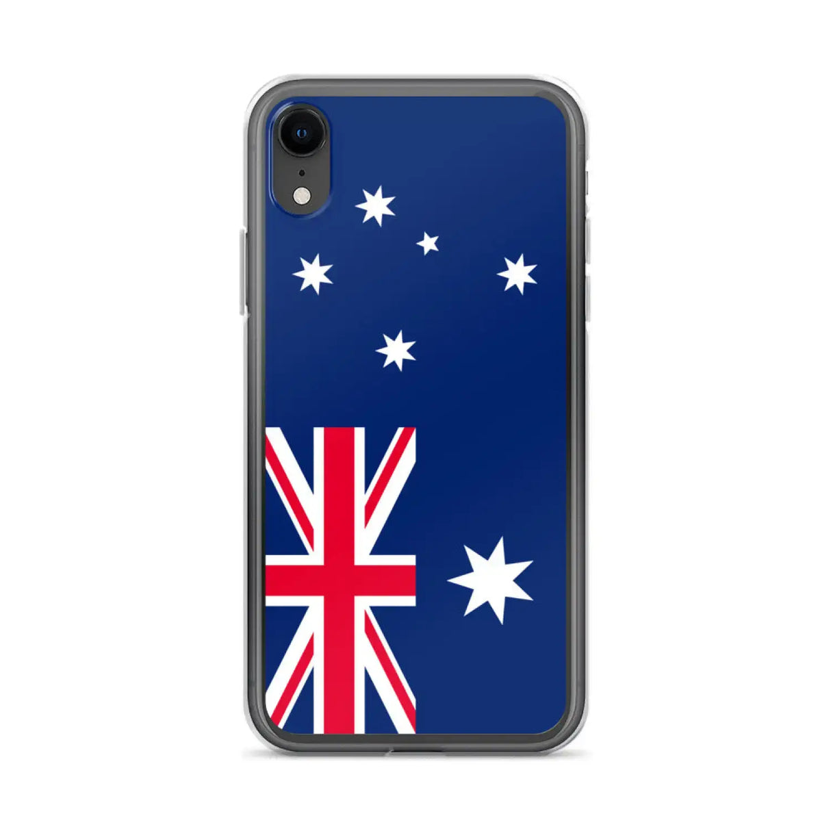 Coque iphone drapeau australie souple antichoc transparente