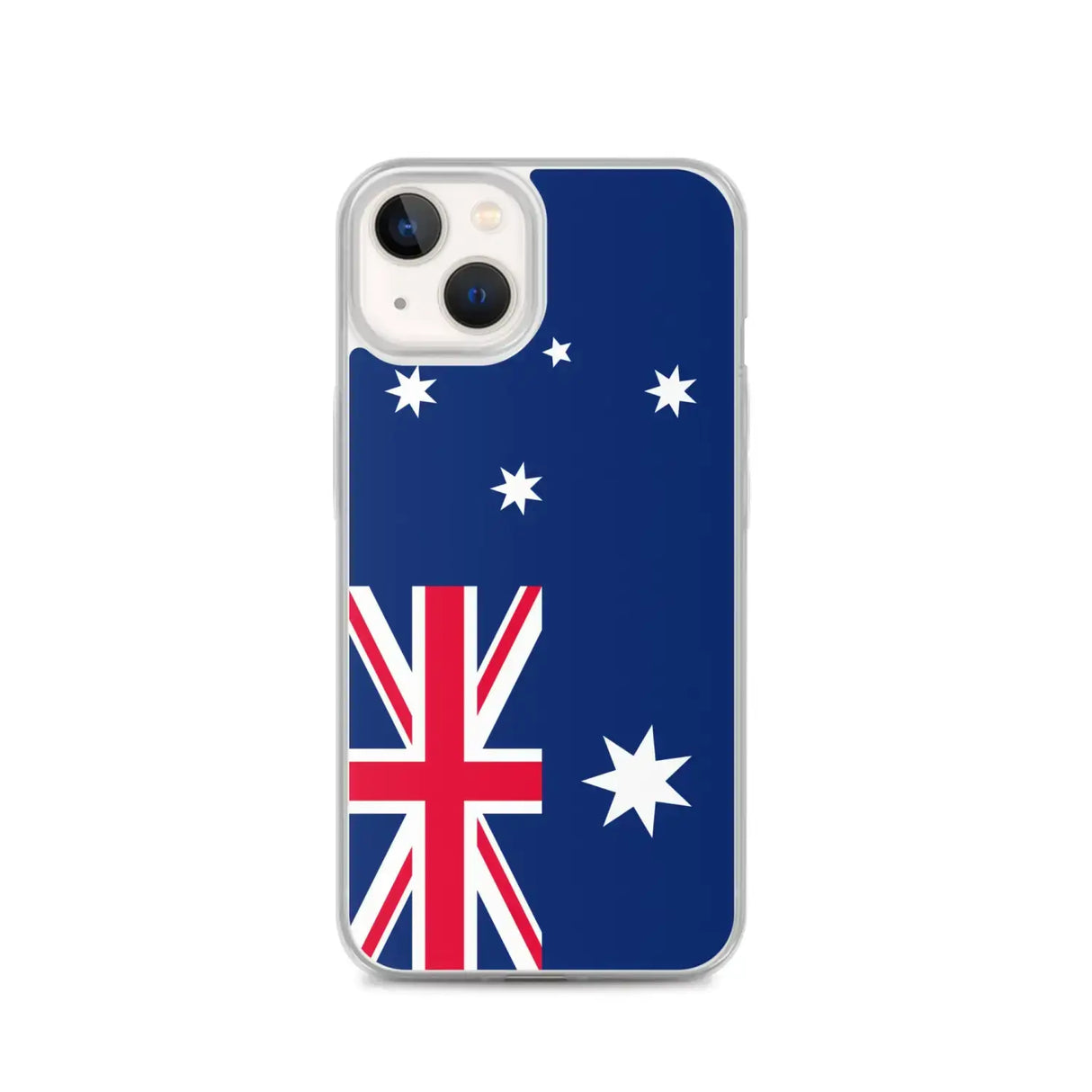 Coque iphone drapeau australie souple antichoc transparente