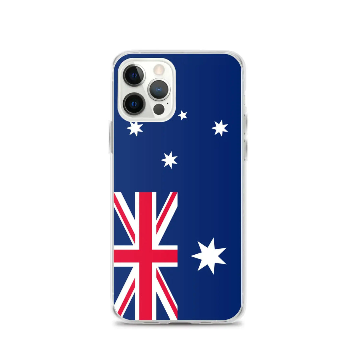Coque iphone drapeau australie souple antichoc transparente