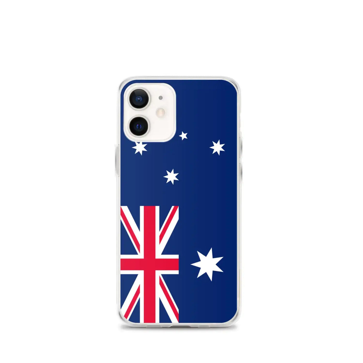 Coque iphone drapeau australie souple antichoc transparente