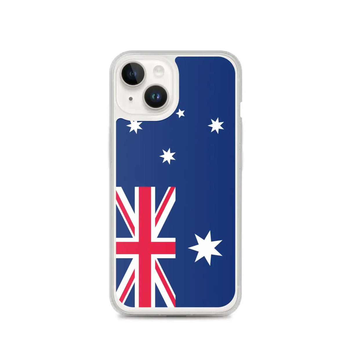 Coque iphone drapeau australie souple antichoc transparente