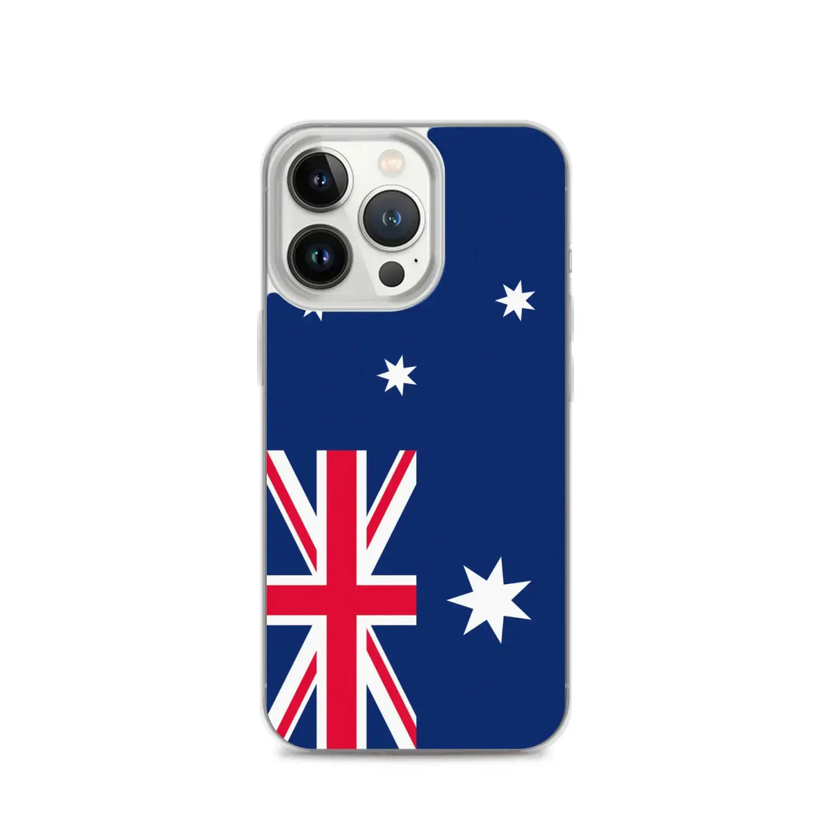 Coque iphone drapeau australie souple antichoc transparente