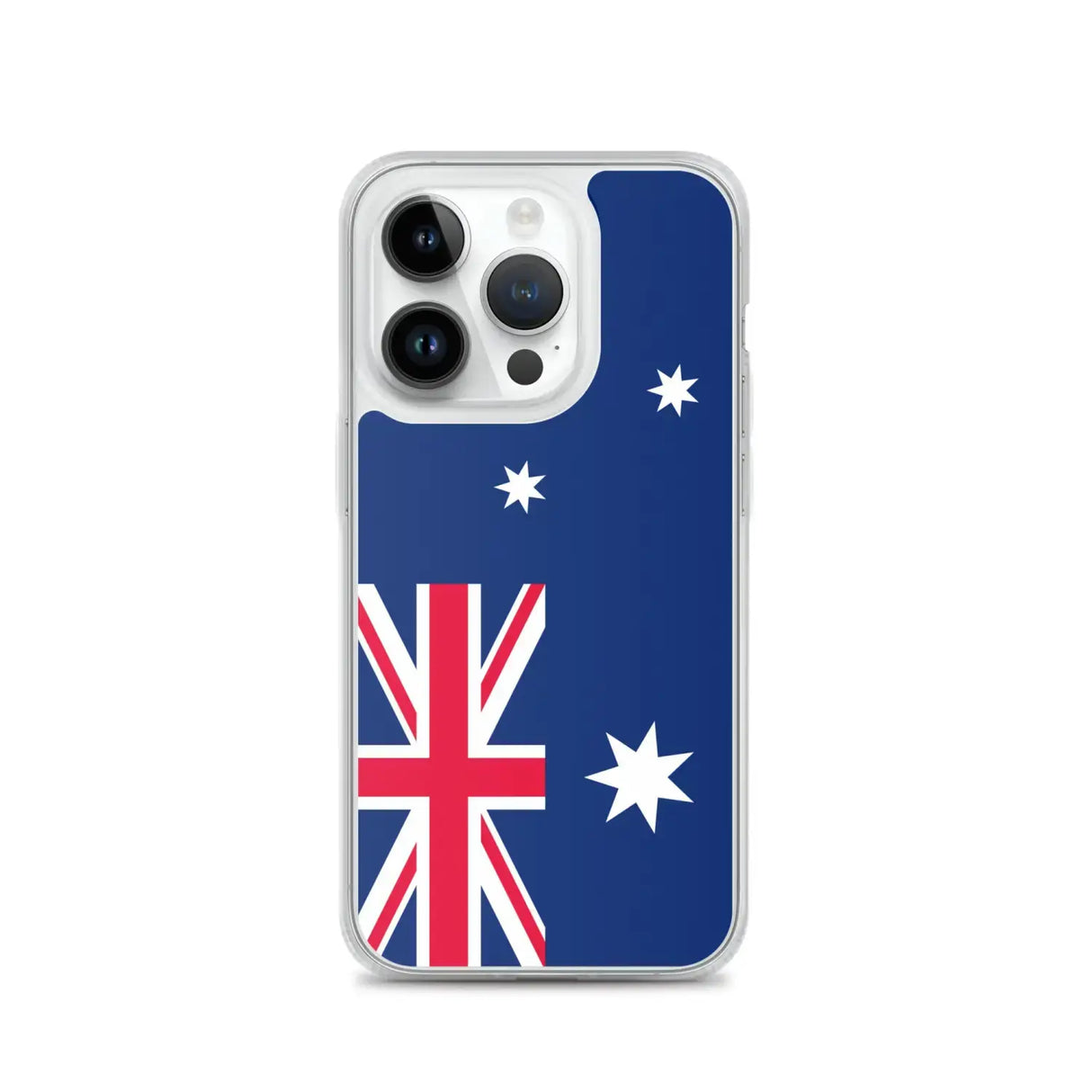 Coque iphone drapeau australie souple antichoc transparente
