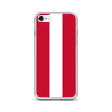 Coque iphone drapeau autriche souple résistante antichoc