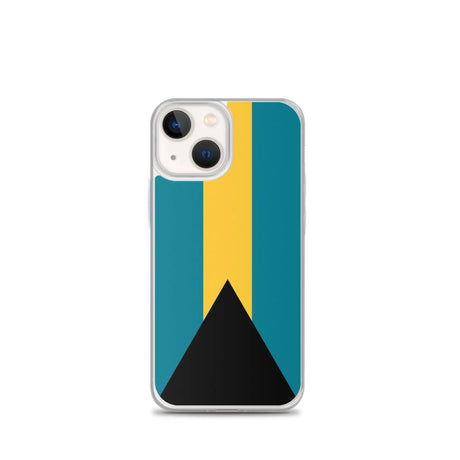 Coque iphone drapeau bahamas souple antichoc transparente