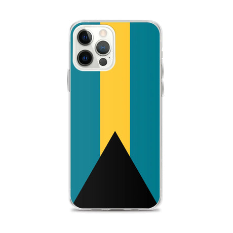 Coque iphone drapeau bahamas souple antichoc transparente
