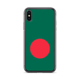 Coque iphone drapeau bangladesh souple résistante antichoc