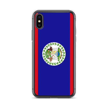 Coque iphone drapeau belize souple résistante antichoc