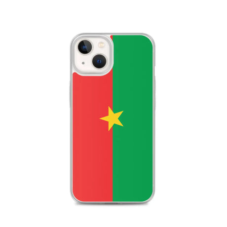 Coque iphone drapeau burkina faso souple antichoc