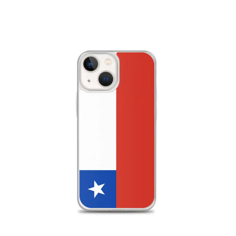 Coque iphone drapeau chili souple résistante antichoc