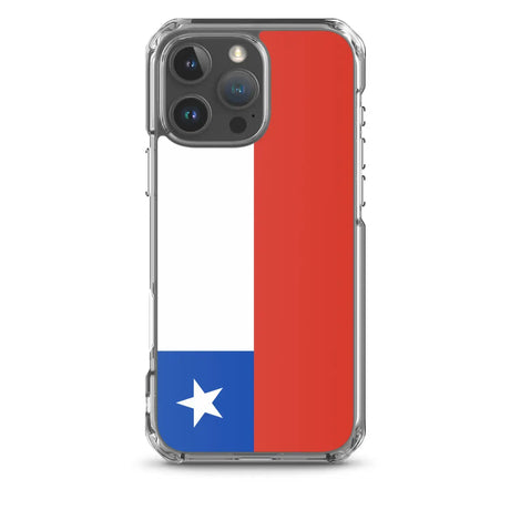 Coque iphone drapeau chili souple résistante antichoc