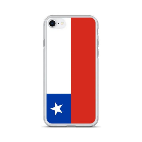 Coque iphone drapeau chili souple résistante antichoc