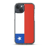 Coque iphone drapeau chili souple résistante antichoc