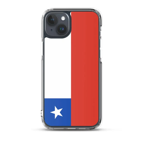 Coque iphone drapeau chili souple résistante antichoc