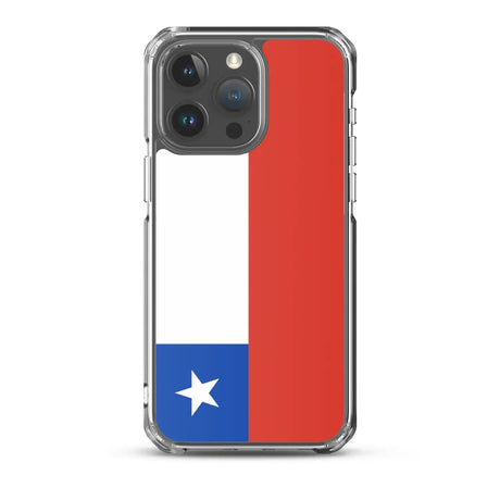 Coque iphone drapeau chili souple résistante antichoc
