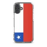 Coque iphone drapeau chili souple résistante antichoc