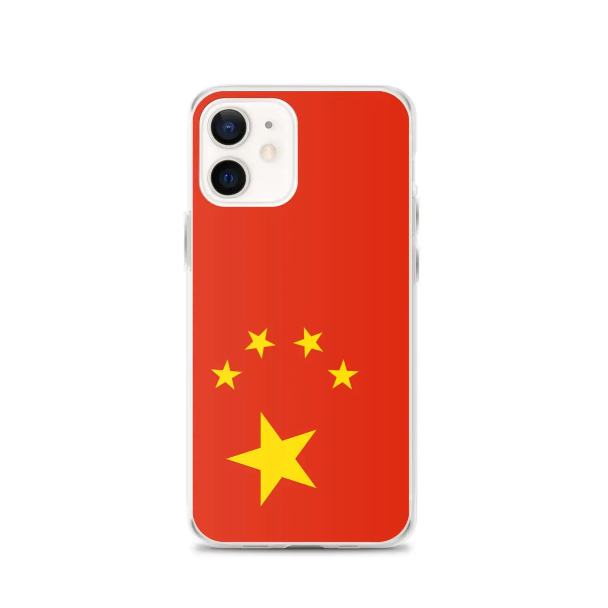 Coque iphone drapeau chine souple transparente antichoc