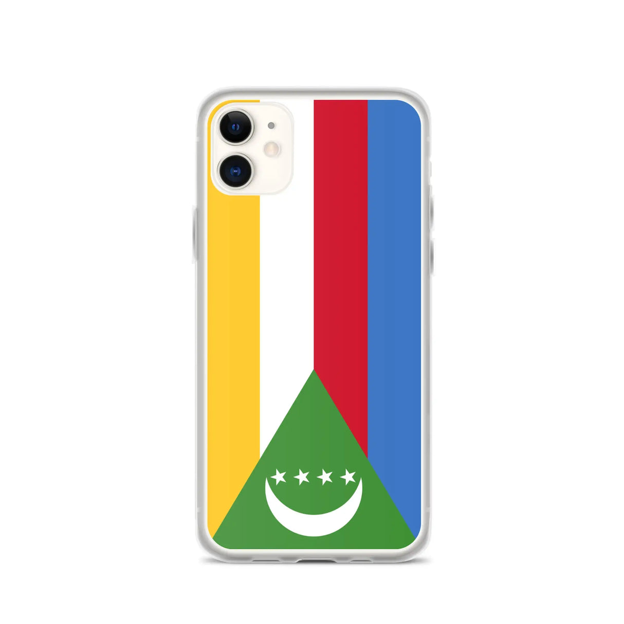 Coque iphone drapeau comores souple résistante antichoc