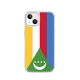 Coque iphone drapeau comores souple résistante antichoc