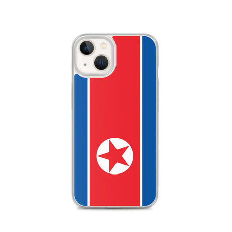 Coque iphone drapeau corée du nord souple et antichoc