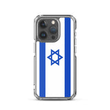 Coque iphone drapeau d’israël souple résistante antichoc