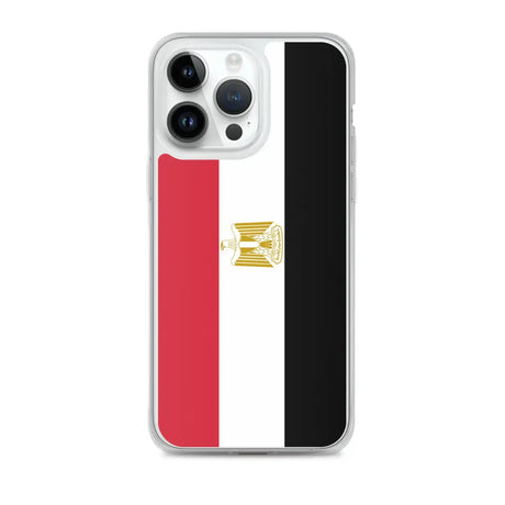 Coque iphone drapeau égypte souple transparente antichoc
