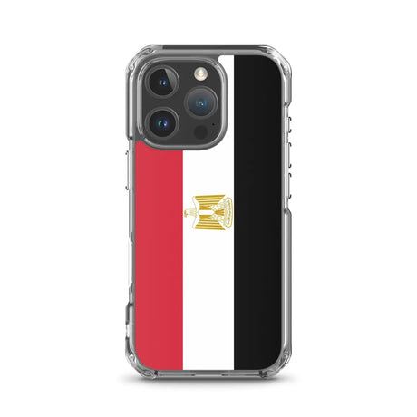 Coque iphone drapeau égypte souple transparente antichoc