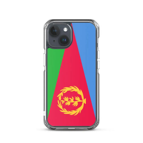 Coque iphone drapeau érythrée souple antichoc transparente