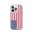 Coque iphone drapeau états-unis souple résistante antichoc