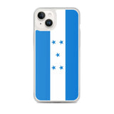 Coque iphone drapeau honduras souple antichoc transparente