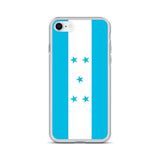 Coque iphone drapeau honduras souple antichoc transparente