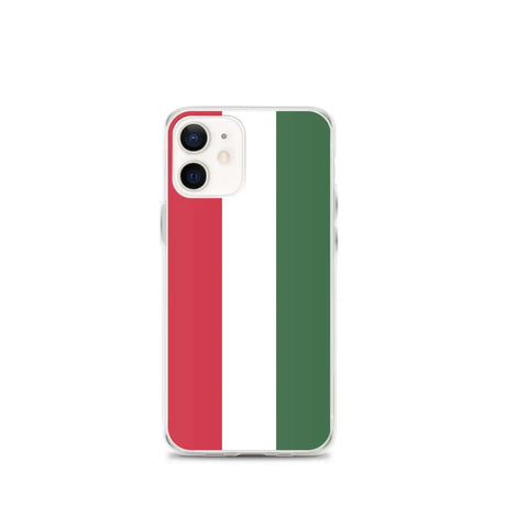 Coque iphone drapeau hongrie souple et antichoc transparente